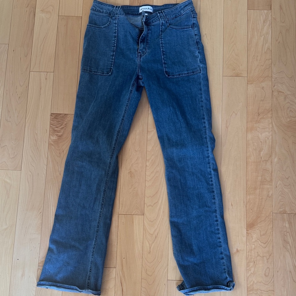 Studio Blue Dark Leg Jeans